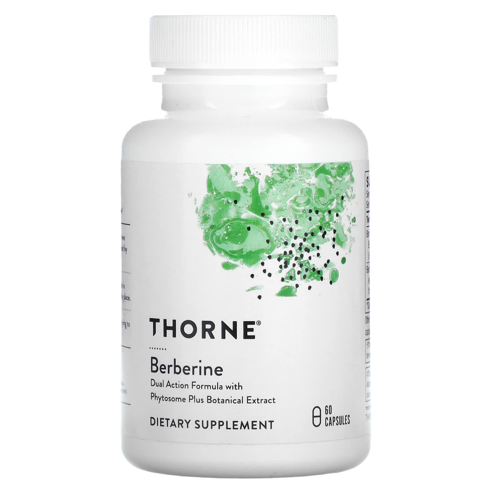 Thorne Research, Berberine, 60 Capsules UPC 693749048008 | HiLife Vitamins